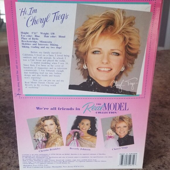 1989 The Real Models Complete Collection - Picture 9 of 12